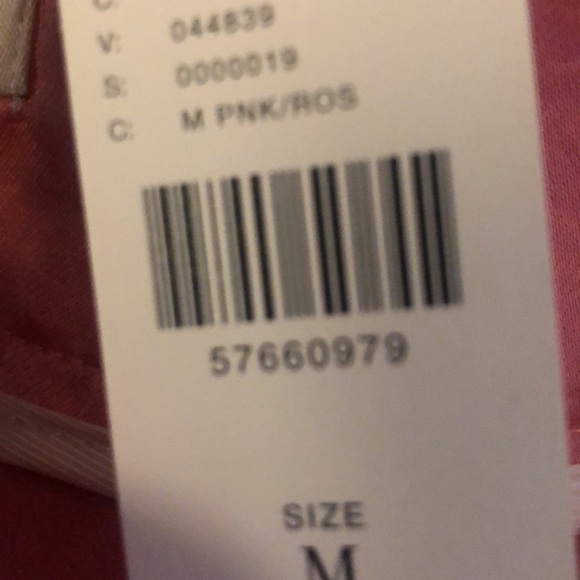 NWT Anthropologie Moon River cropped wide leg pants pink medium - Picture 5 of 5